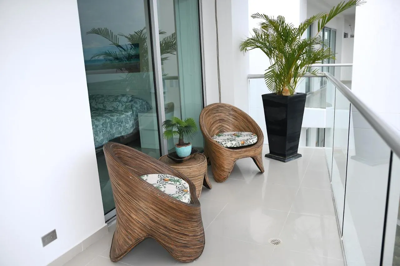 Lägenhet Hermoso Apartamento Con Todas Las Comodidades Acceso Directo A La Playa Morros Epic Sector La Boquilla Cumple Protocolos De Bioseguridad Cartagena