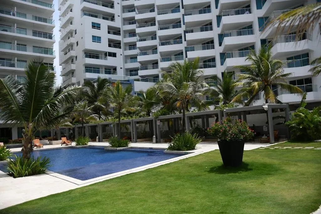 Hermoso Apartamento Con Todas Las Comodidades Acceso Directo A La Playa Morros Epic Sector La Boquilla Cumple Protocolos De Bioseguridad Cartagena Lägenhet
