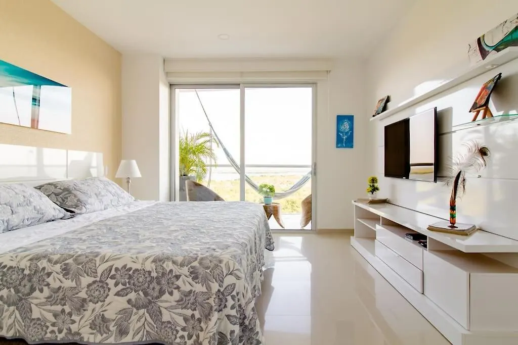 Lägenhet Hermoso Apartamento Con Todas Las Comodidades Acceso Directo A La Playa Morros Epic Sector La Boquilla Cumple Protocolos De Bioseguridad Cartagena